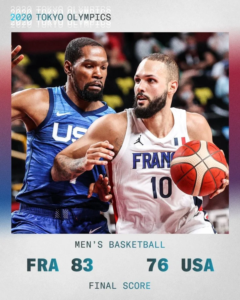 nba 杜兰特未能带队复仇成功，美国男篮首战遭遇“开门黑”！
