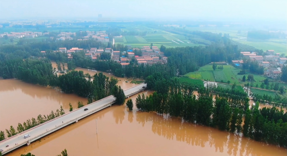 看看,老家扶沟的洪水有多大!【图】_腾讯新闻