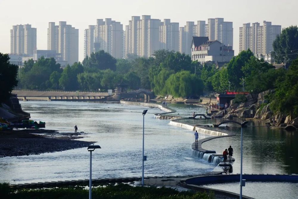 泉源沸腾滚滚如汤快看滏阳河古时奇观再现