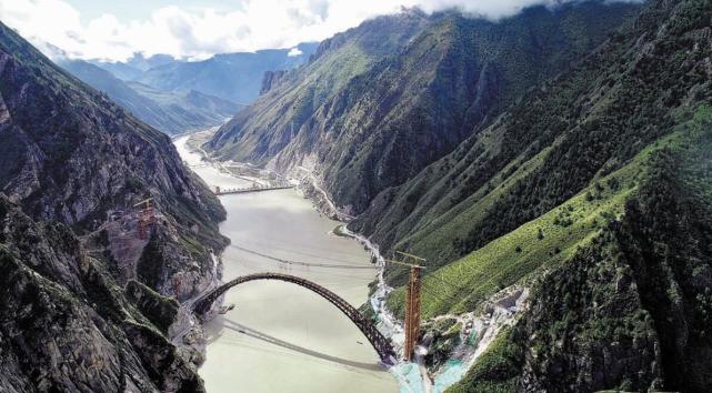 通麦大桥|易贡藏布|易贡乡|泥石流|通麦|西藏