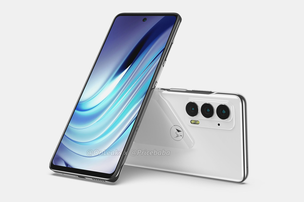 摩托罗拉edge 20渲染图曝光:6.7英寸屏幕,后置三摄