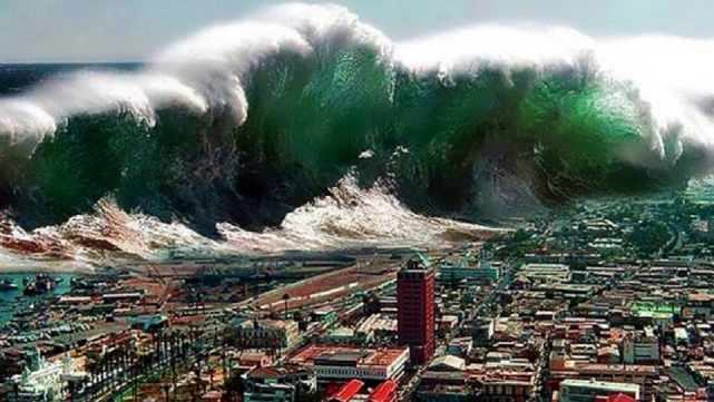 南亚遭遇海啸袭击20米高的巨浪席卷周边造成292万人死亡