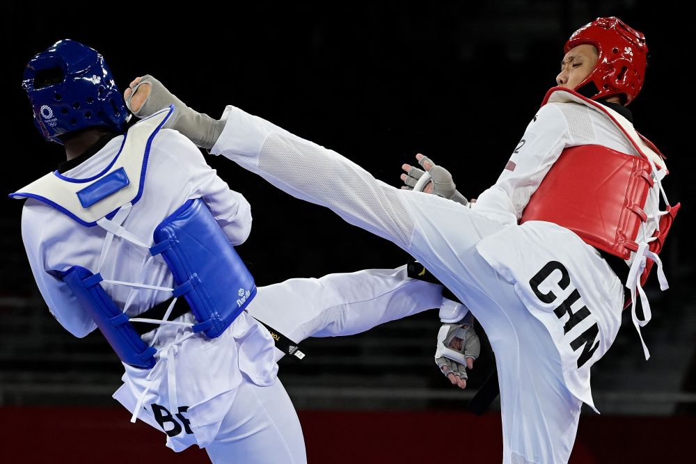 奥运跆拳道男子80公斤以上级孙宏义加时险胜晋级8强