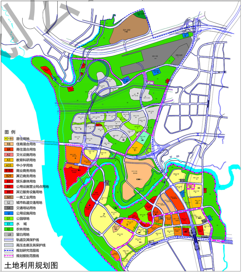 井口b标准分区b19,b22等地块控规内容修改公示申请单位:重庆市沙坪坝