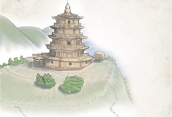 矗立于石狮市宝盖山最高峰的万寿塔,由花岗岩建造,结构奇特.