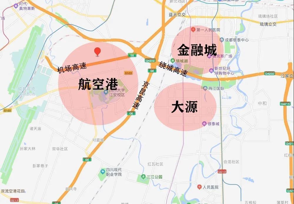 成都向南发展,详解航空港板块和东升板块发展