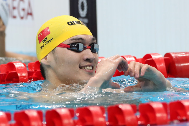 徐嘉余无缘100米仰泳金牌,以个人最好成绩获第五名