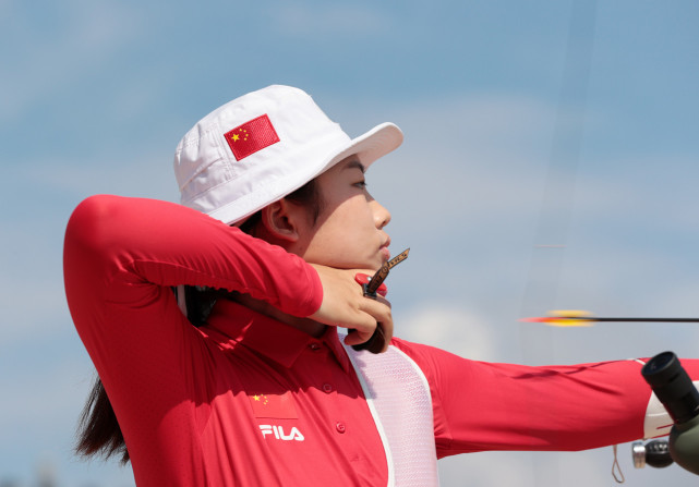 奥运-射箭女子个人赛 杨晓蕾6-0完胜米尔卡晋级32强