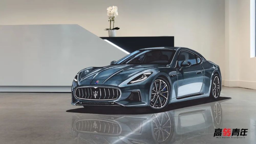 首曝！全新玛莎拉蒂GT！纯电没声浪，小姐姐还能上？