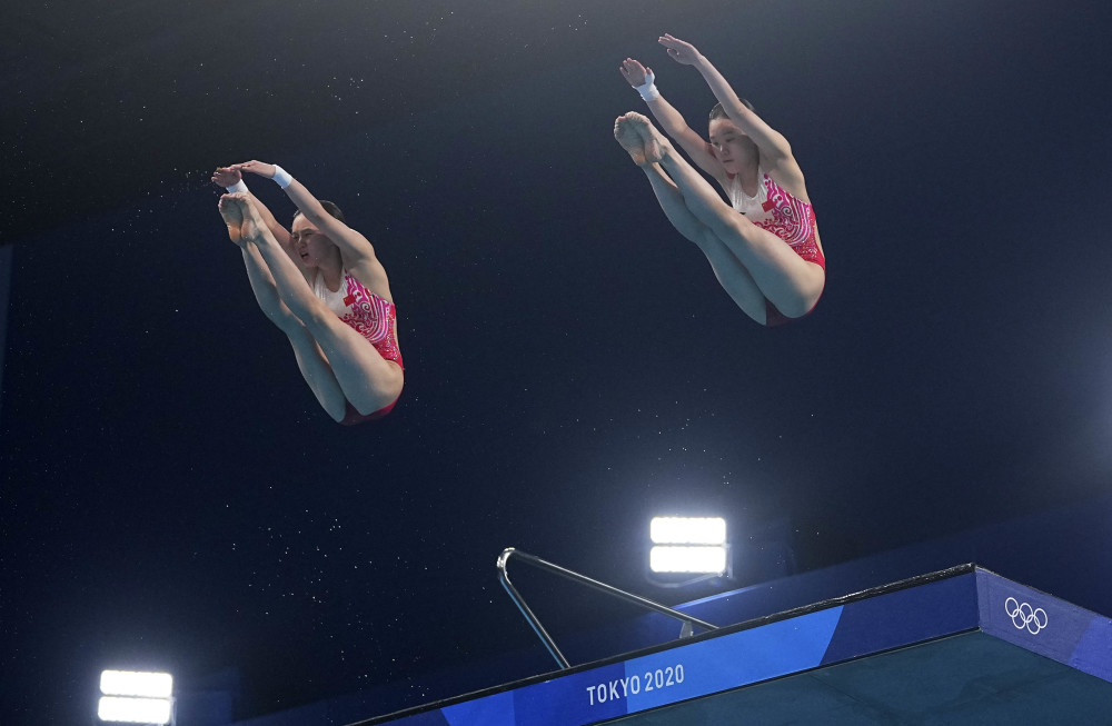 东京奥运会跳水女子双人十米跳台决赛赛况
