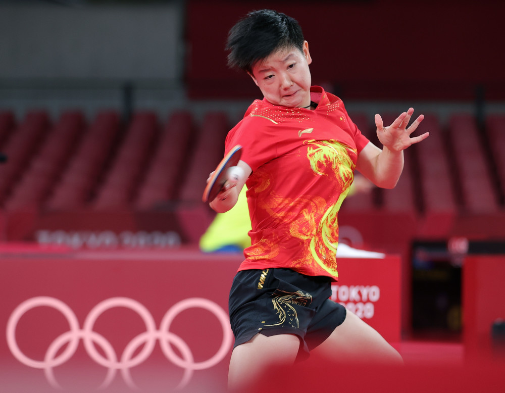 东京奥运会乒乓球女单孙颖莎晋级十六强