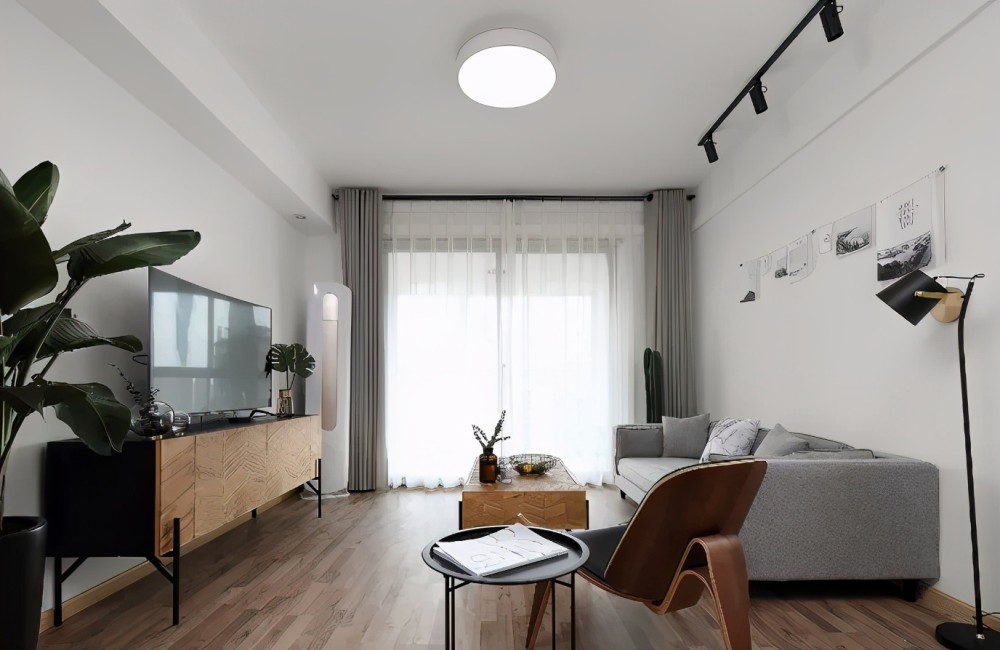 还在纠结要不要电视茶几人家连客厅都不要了