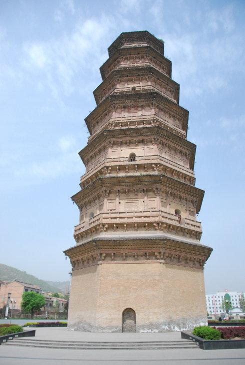 唐宋时期精湛高超的建筑艺术彬县开元寺塔