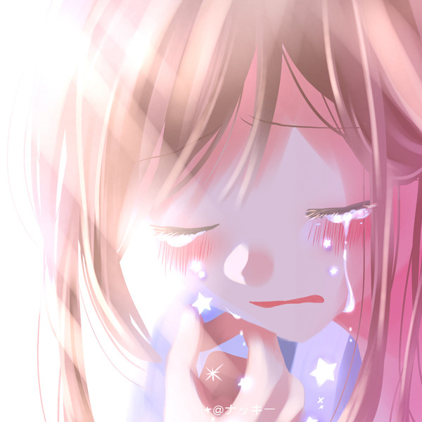 抑郁哭泣女生动漫头像_腾讯新闻