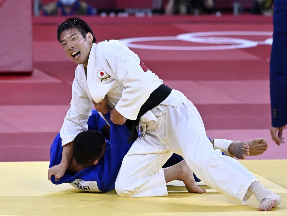 (东京奥运会)柔道——日本选手永濑贵规夺得男子81公斤级冠军_腾讯