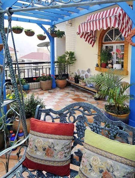 有露台不懂装修?来看看这些特色小露台设计案例吧,别浪费它哦