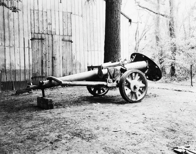 二战德国50毫米迫击炮图片