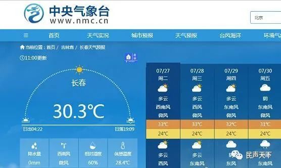 长春已连续16天气温30℃ !刷新70年来最长纪录仍在涨