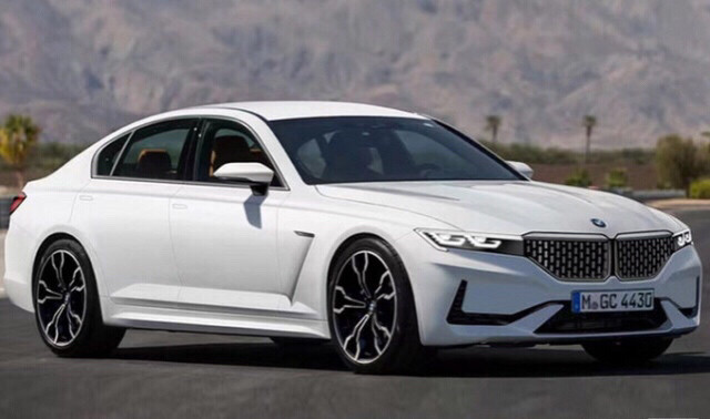 外观越来越韩系，内饰换装双联屏，宝马新一代5系渲染图曝光