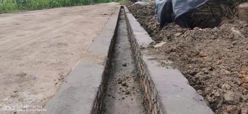 防重于治排水除患调兵山尚三家子排水沟扮靓新农村