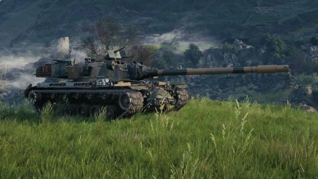 坦克世界帅到爆炸t110e5化身现代主战坦克3d风格秃鹰大图