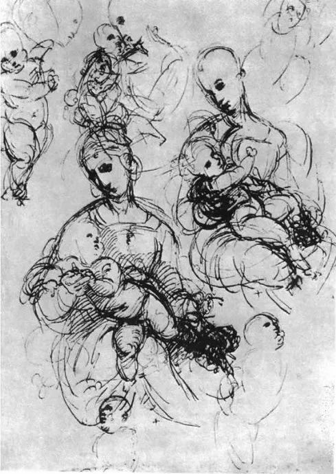 文艺复兴三杰之一的风采拉斐尔手稿欣赏