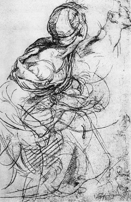 艺推|大师拉斐尔的速写创作手稿_腾讯新闻