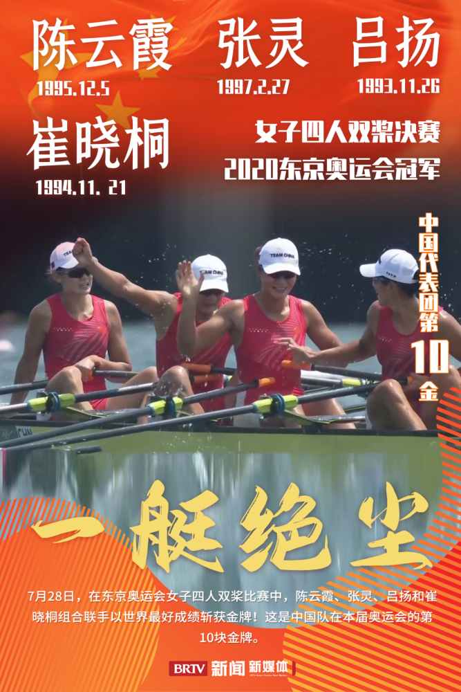 中国赛艇再拿一金一铜!这场面让解说员忍不住哽咽了