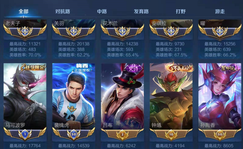 打开排行榜寂然发现国一韩信不是自己立刻开启巅峰赛被七国服大佬带飞