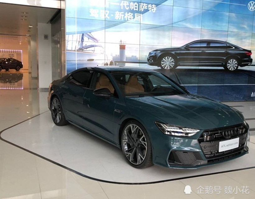 运动版“奥迪A6L”？国产奥迪A7L进店实拍，四驱配空气悬架！