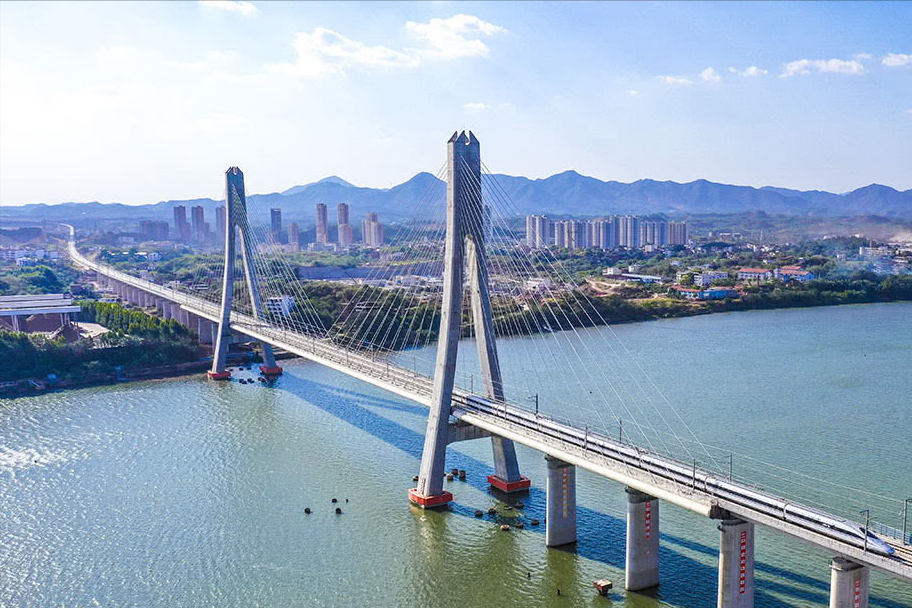 吉安赣江大桥重建图图片