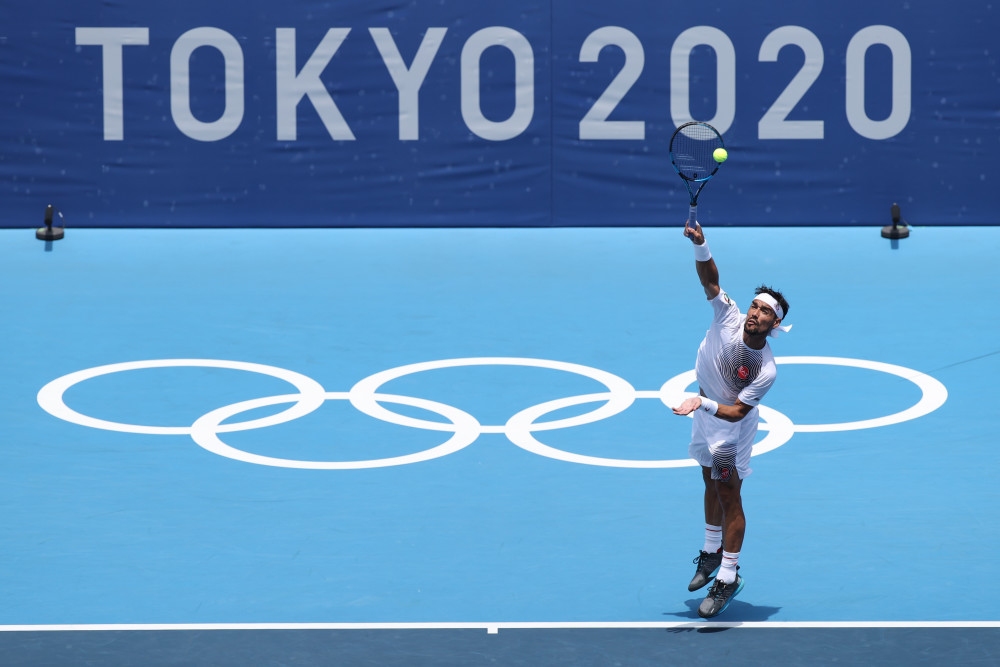 (东京奥运会)网球——男子单打:梅德韦杰夫晋级