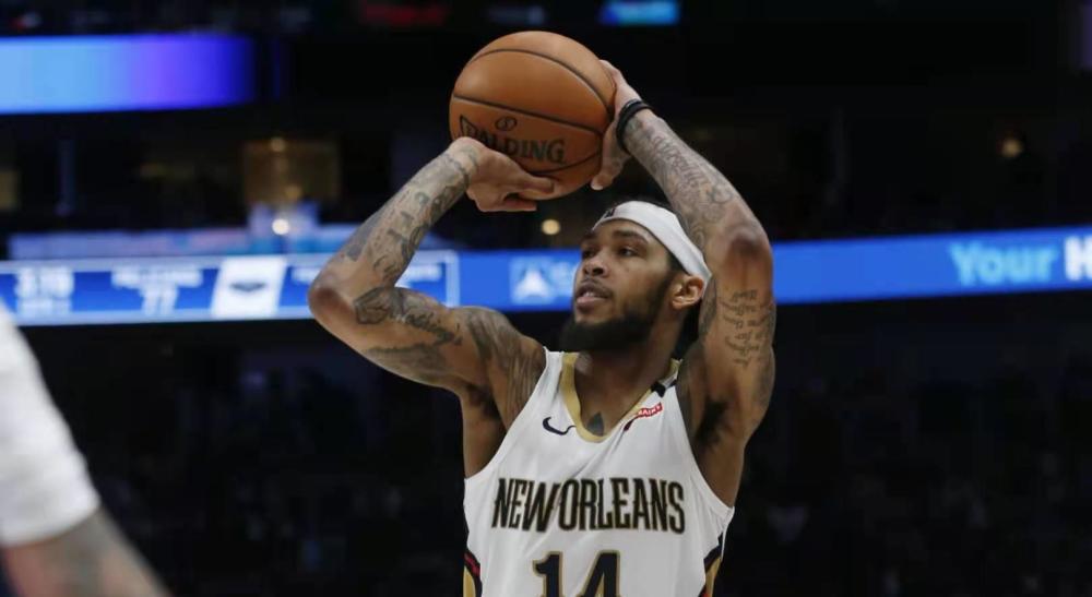 由于投篮能力比较出色,英格拉姆也成为了鹈鹕主要的得分点,在锡安因伤