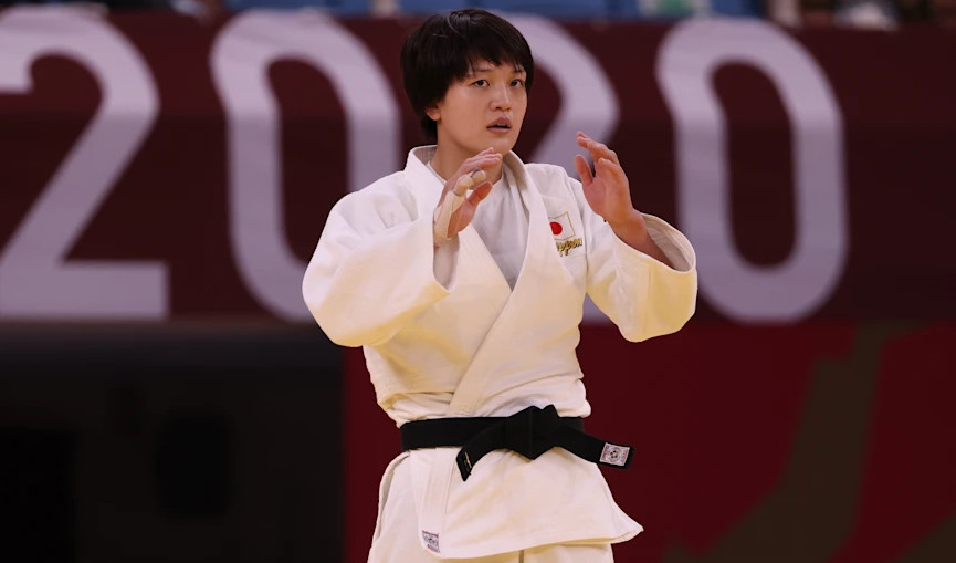 奥运金牌柔道女子70公斤级日本名将新井千鹤强势夺冠