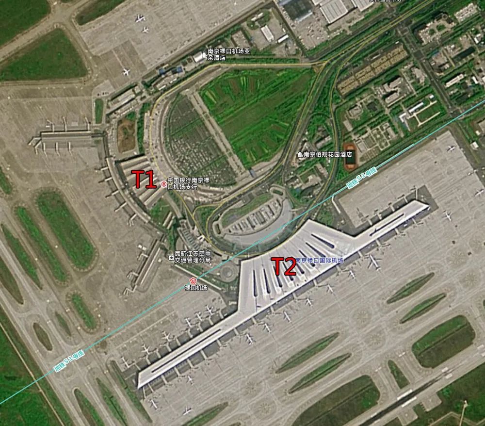 南京禄口机场鸟瞰图图片