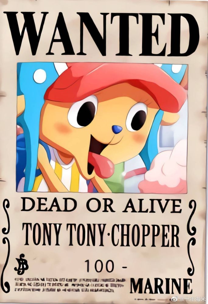 海贼王全员悬赏令他居然只有