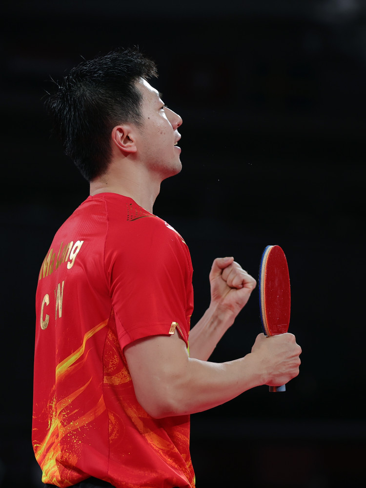 东京奥运会乒乓球马龙晋级男单四强