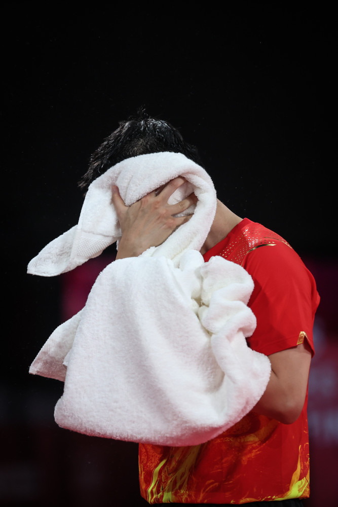 东京奥运会乒乓球马龙晋级男单四强