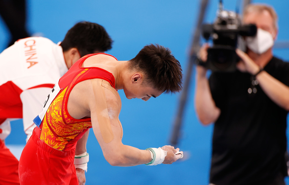 东京奥运会体操孙炜获男子个人全能第四名3