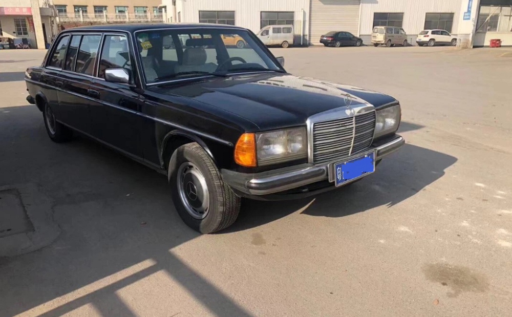 广东遇到1989款奔驰W123，一汽长春生产，如今还值一辆奔驰C