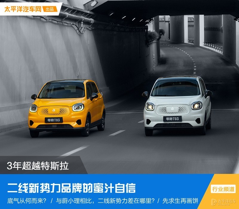 二线新势力品牌的蜜汁自信：3年超越特斯拉？