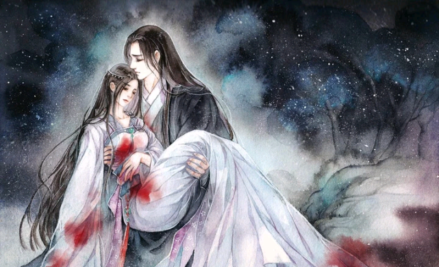 李煜不多见的一首悼亡词,其中真情可与纳兰性德诗词相媲美