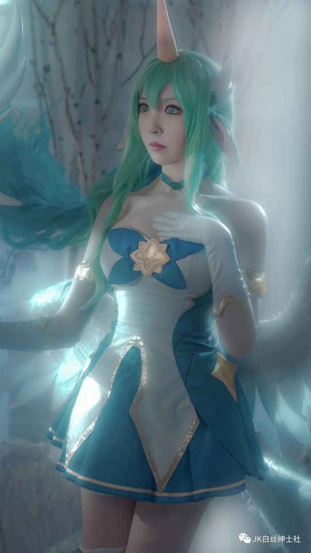 cos:英雄联盟星之守护者索拉卡cos正片@半只甜蛆