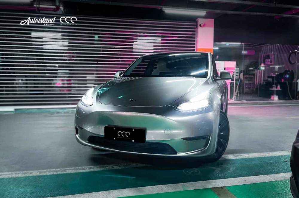 特斯拉汽车贴膜MCWRAP漫彩改色膜PET GT银典藏版