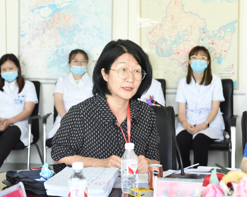 同济大学附属上海第四人民医院朱鑫璞教授对检查情况进行反馈天津市