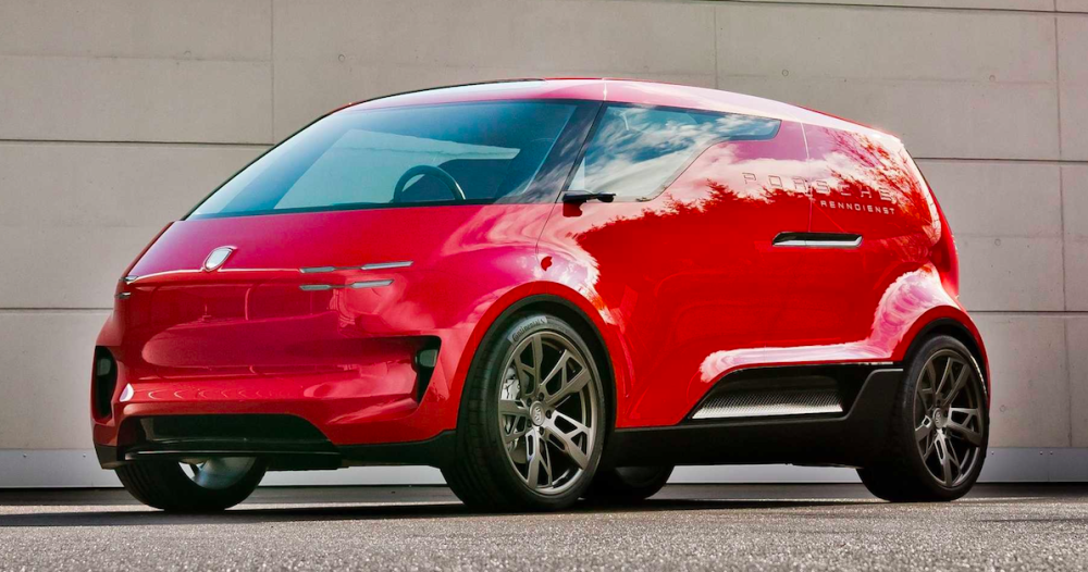 保时捷也玩MPV？概念车官图曝光，这外形太科幻了