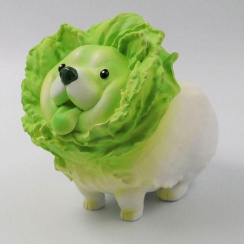 更有意思的是,近一段时间里一个来自日本的蔬菜精灵手办忽然爆火,其中