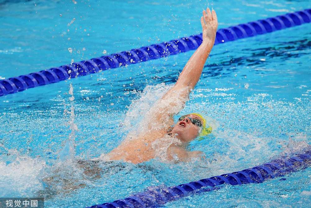 奥运-男子200米仰泳半决赛 墨菲携格林进决赛徐嘉余退赛