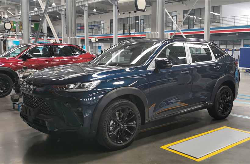 车宽1米94，外形酷似VV7 GT，全新哈弗H6轿跑版实车现身