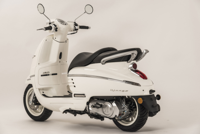 复古踏板不只有vespa,还有走心的标致姜戈